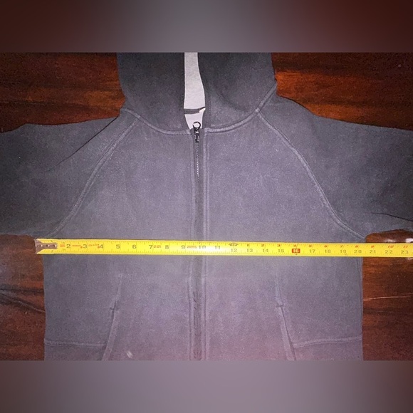 Lululemon Black Full Zip Scuba Hoodie - Picture 3 of 6